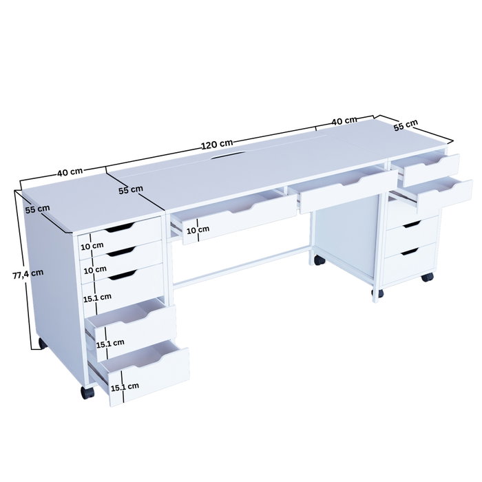 Hanah Home Duru 1600-55 Blanco mate Hanah Home Duru 1600-55 Blanco mate